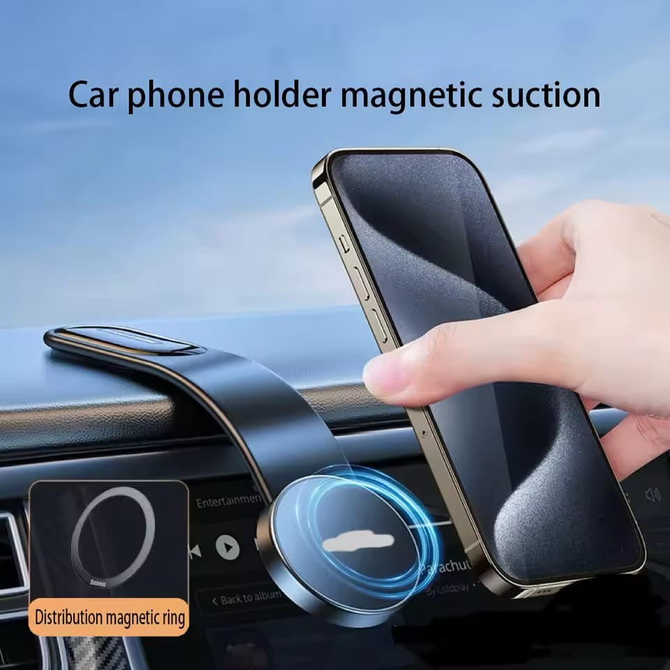 Magnetic Phone Holder,Magnetic Car Phone Holder,Magnetic Car Phone Mount,Phone Holder for Cars,Foldable Magnet Holder for Cars,One Handed Operation Stability Mobile Holder for IPhone&Android