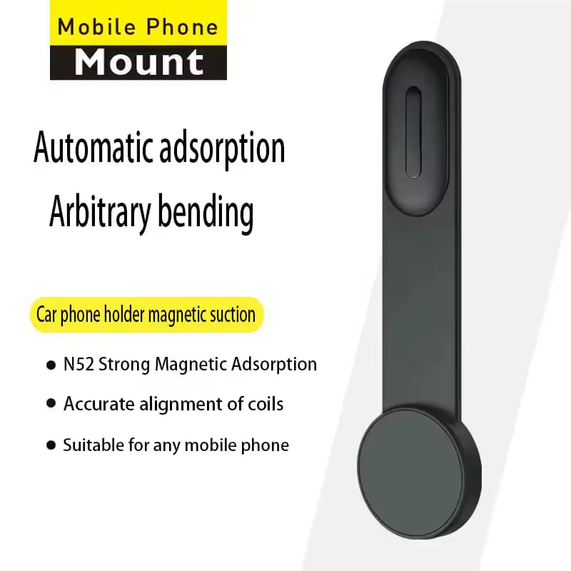 Magnetic Phone Holder,Magnetic Car Phone Holder,Magnetic Car Phone Mount,Phone Holder for Cars,Foldable Magnet Holder for Cars,One Handed Operation Stability Mobile Holder for IPhone&Android