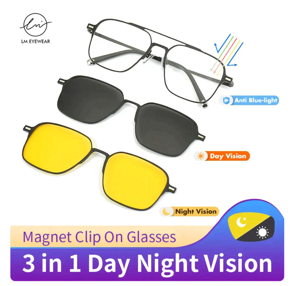 Maganetic cooling glass with plain,night vision,cooling glass