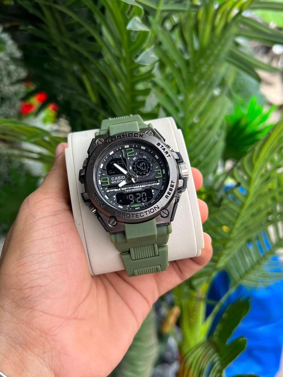 Fibre chain Analog and Digital working Trending watch