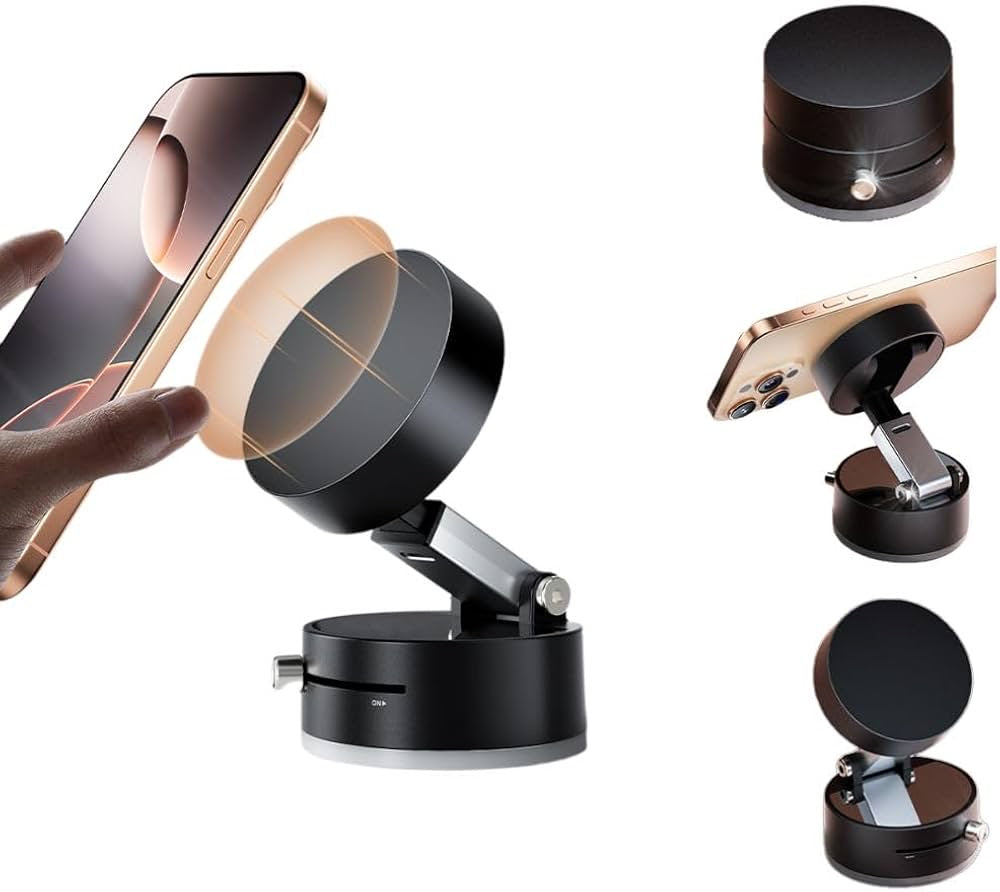 Magnetic Phone Holder for Car, Compatible with MagSafe Car Mount, Windshield Magnetic Car.For android and ios