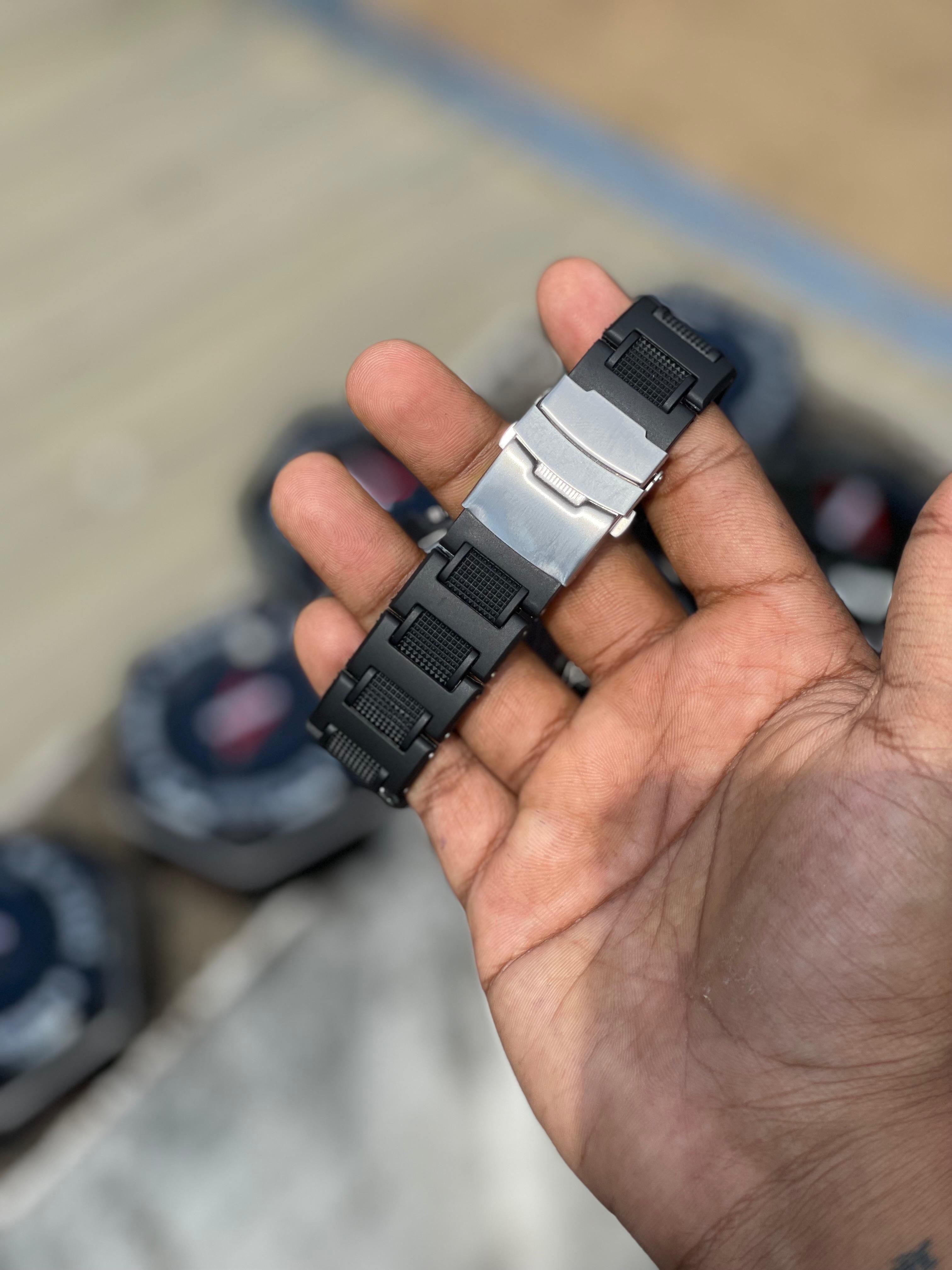 FIBER CHAIN TRENDING MODEL WATCH DOUBLE TIME Digital & analog (without tin box)