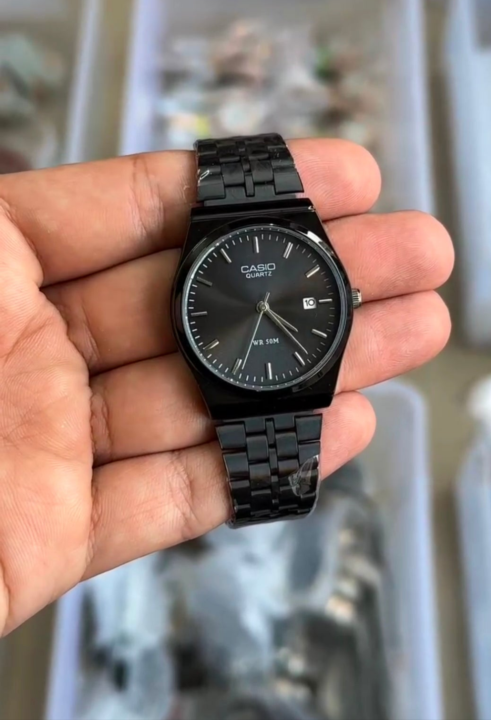 Unisex vintage series chain steel watch