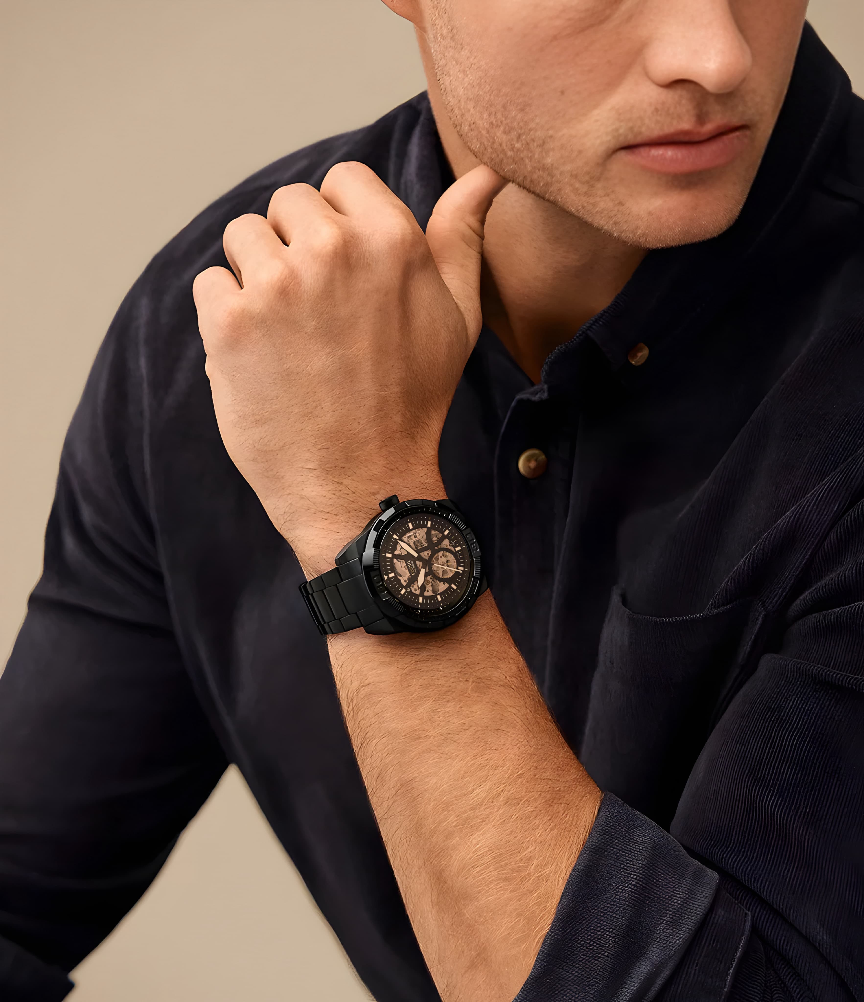 Most trending automatic watch mat black finish