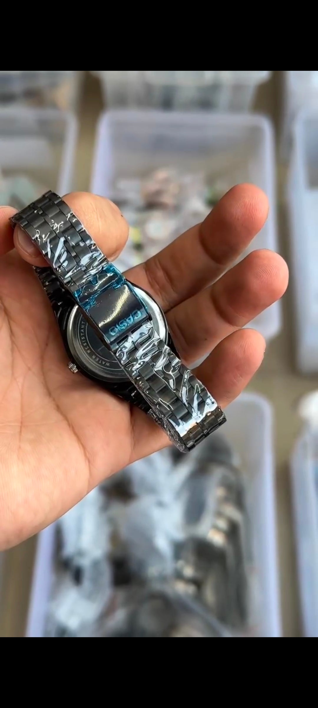 Unisex vintage series chain steel watch